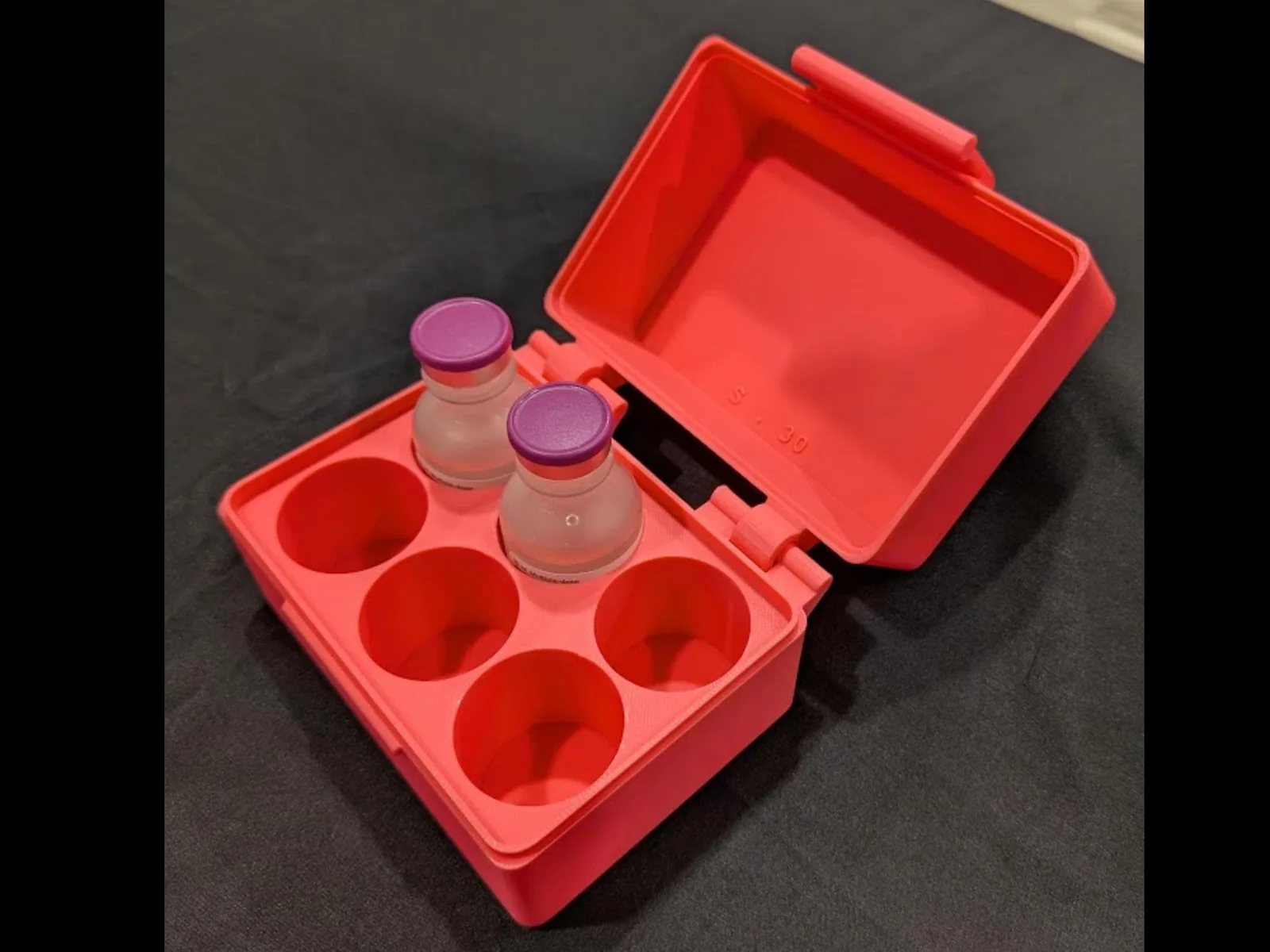 30ml Vial Storage Box | Fridge and Freezer Organizer — product view 2