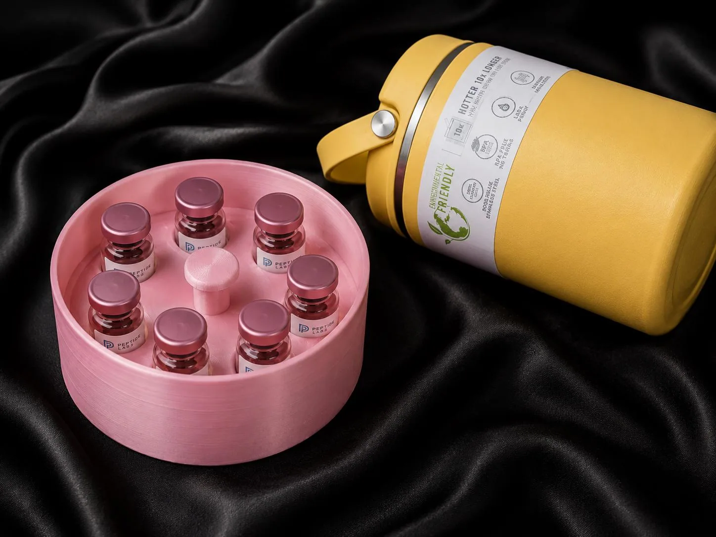 Vial Inserts example organizer