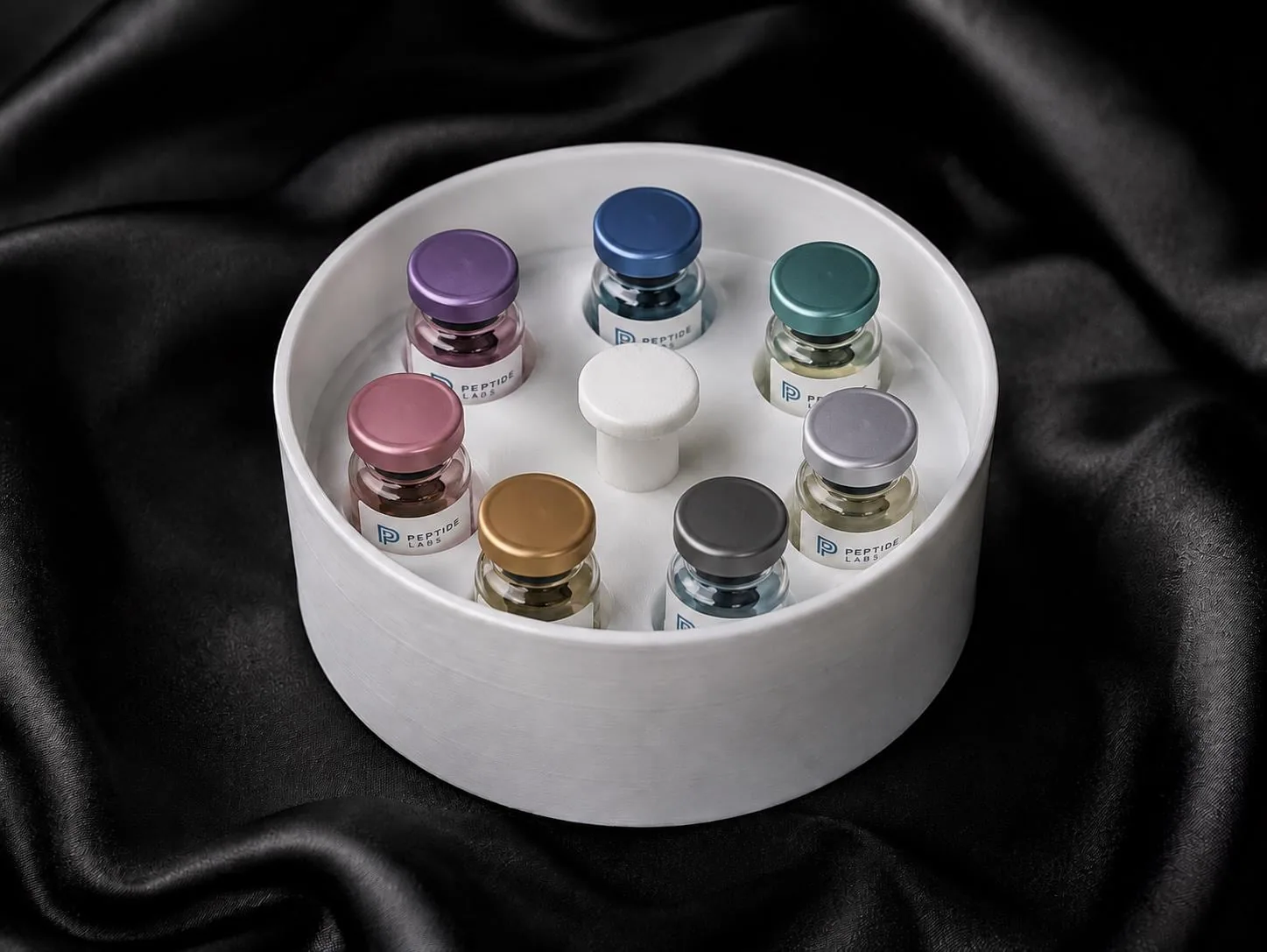 Mixed Vial Insert for HydraPeak Thermos | 3ml 5ml 10ml Travel Holder — product view 4