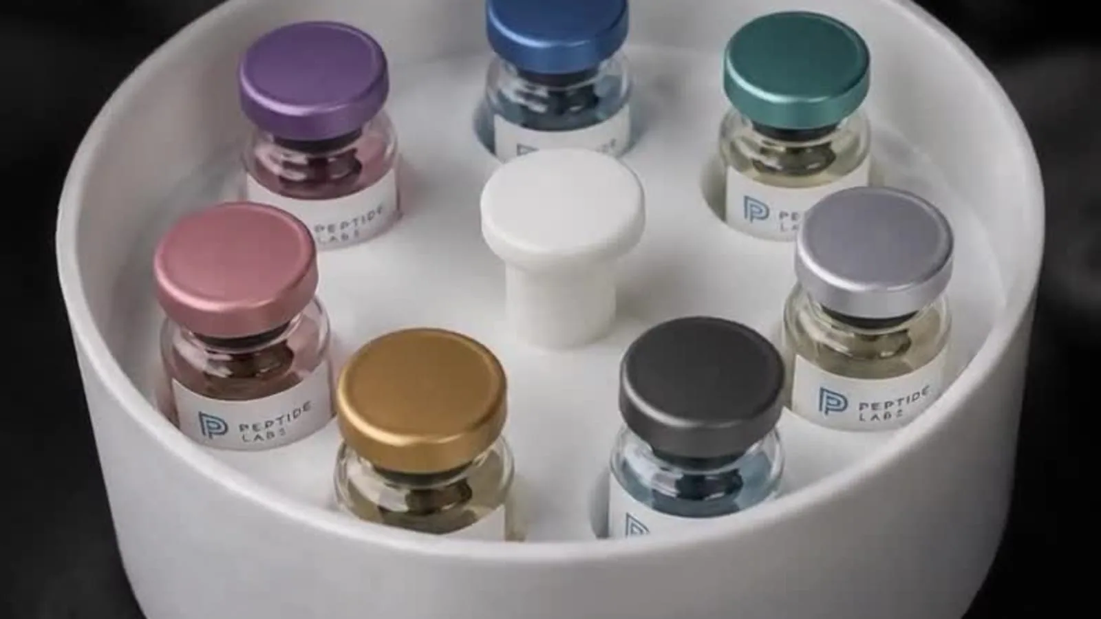 Mixed Vial Insert for HydraPeak Thermos | 3ml 5ml 10ml Travel Holder — real product video