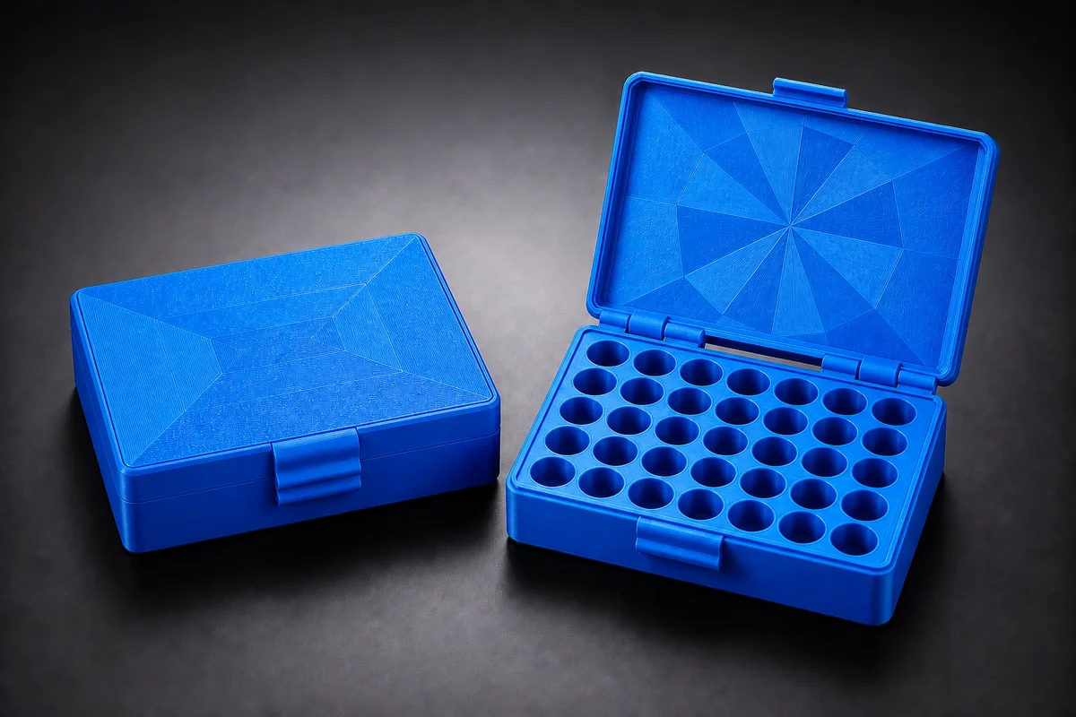 Silk Blue vial organizer