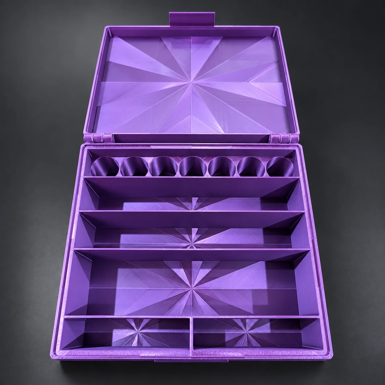 Silk Purple supplies organizer