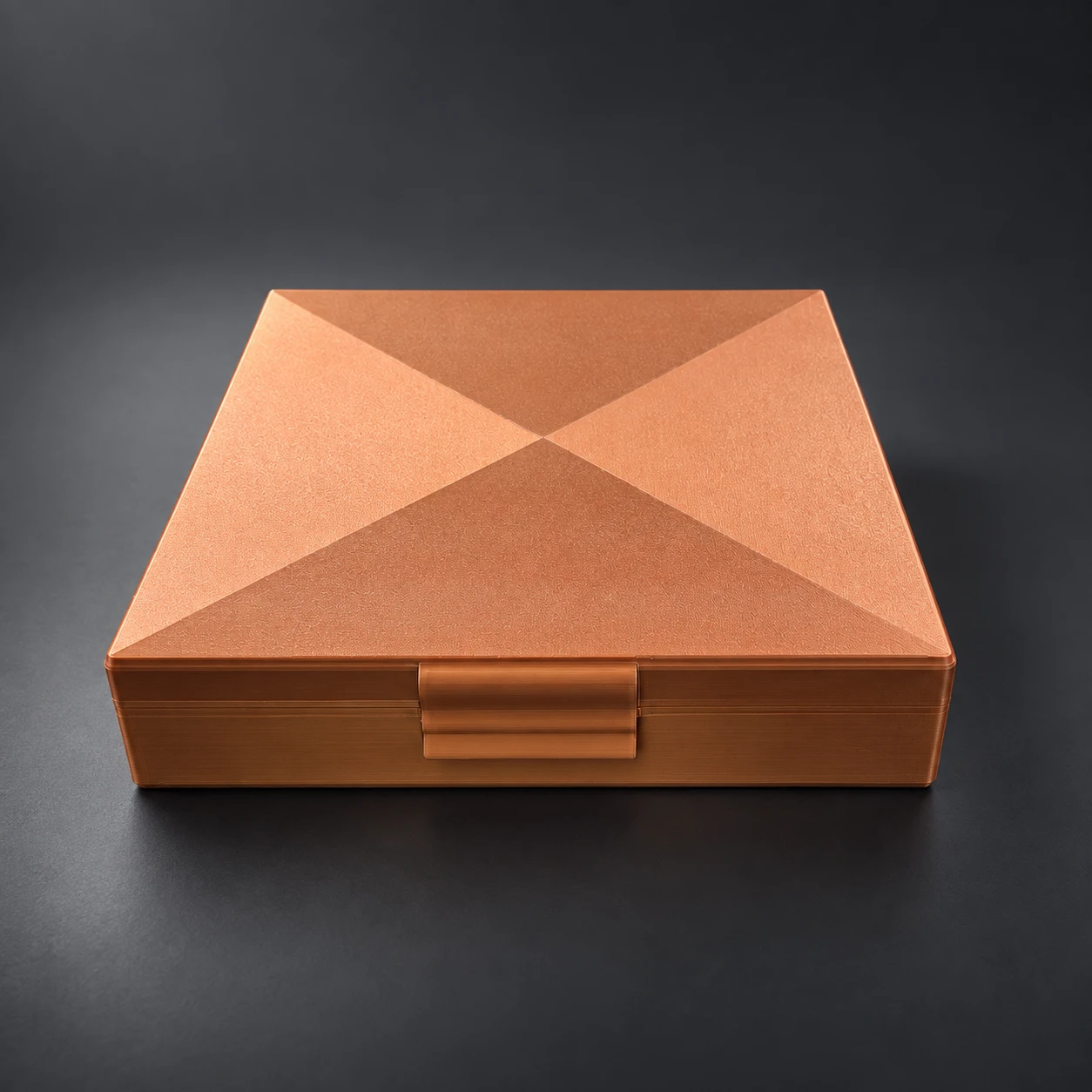 Silk Copper vial box